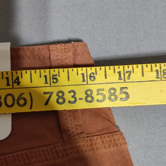 NWT prAna jeans men's 32X34 desert brown colour relaxed straight durable fabric - Picture 12 of 14